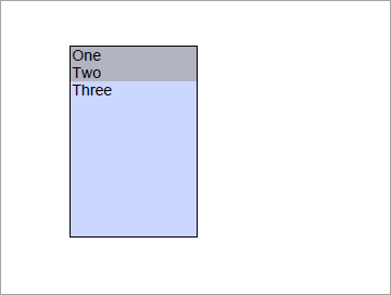 ListBox form field